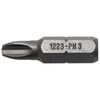 Crosshead screwdriver bit PH 1/4" type no. 122x